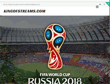 Tablet Screenshot of kingofstreams.com